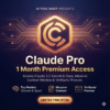 Claude Pro – 1 Month Premium Access