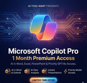 Microsoft Copilot Pro – 1 Month Premium Access