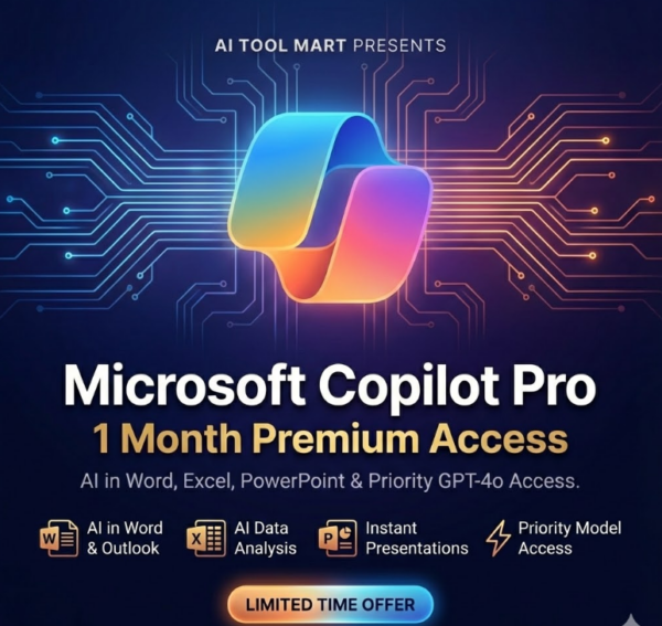 Microsoft Copilot Pro – 1 Month Premium Access